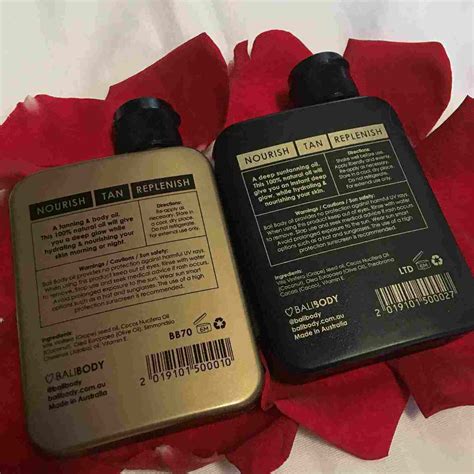 bali body tanning oil review